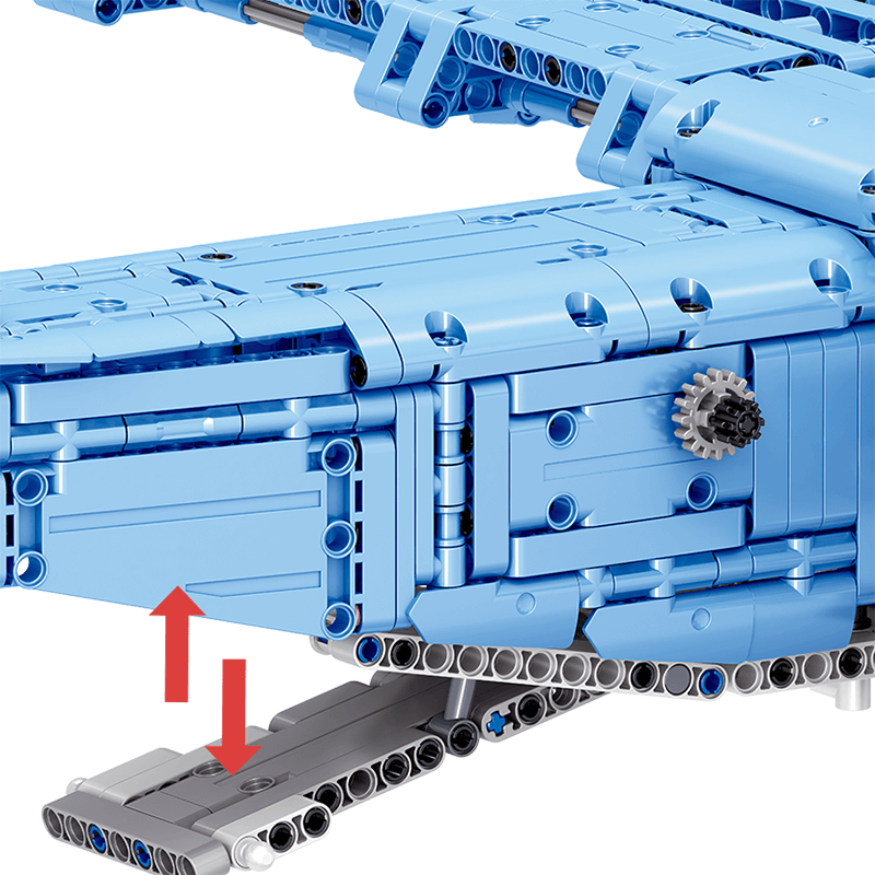 Y9 Transport Aircraft 1855pcs