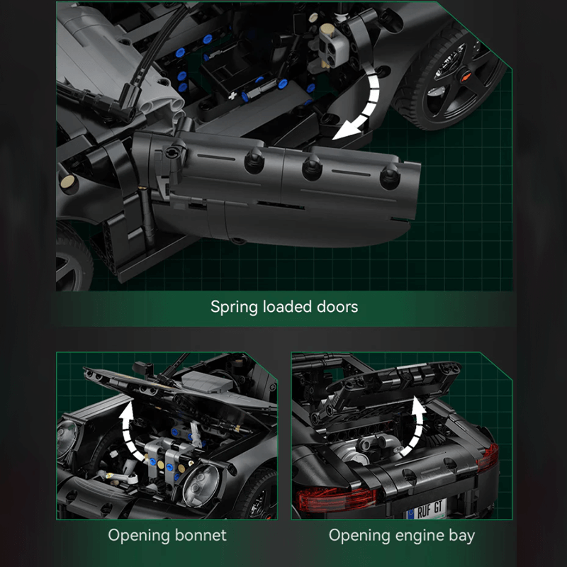 Remote Controlled RUF GT 1654pcs