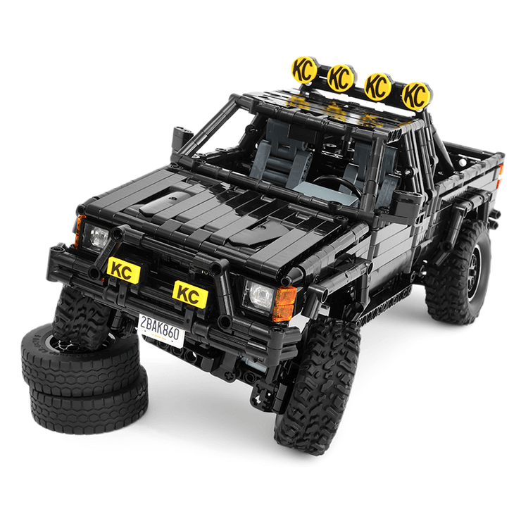 Time Machine Edition Pickup Truck RC 1472pcs TheBlockZone