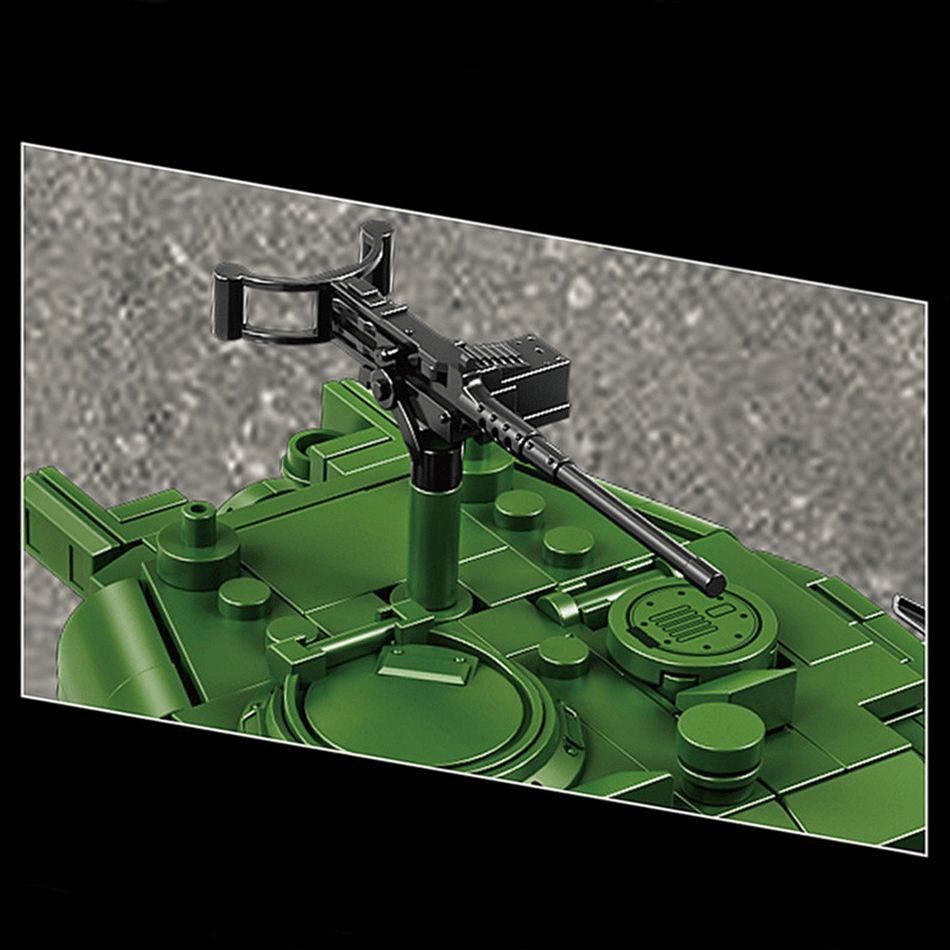 M4 Sherman Tank 1681pcs