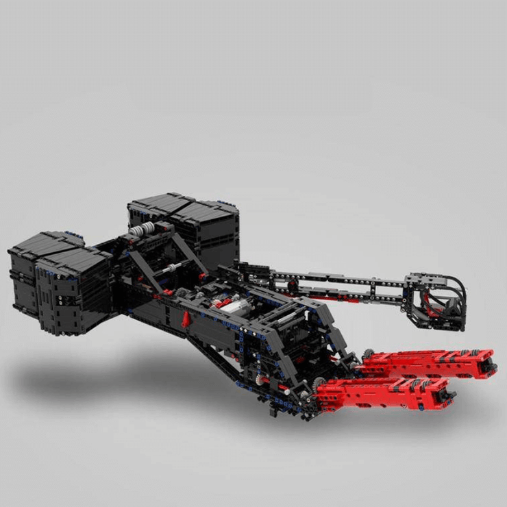 Red Edition Remote Controlled Crane 9176pcs