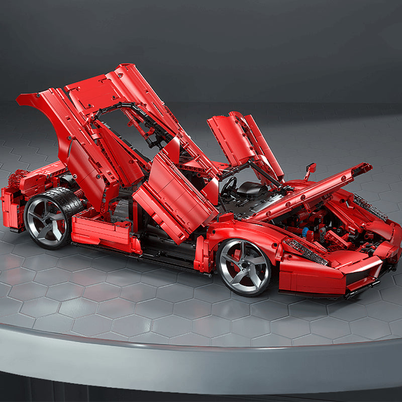 V12 Engine Rosso Italian Hypercar Remote Controlled Drive and Steering 6 V12 Engine Rosso Italian Hypercar Remote Controlled Drive and Steering 5