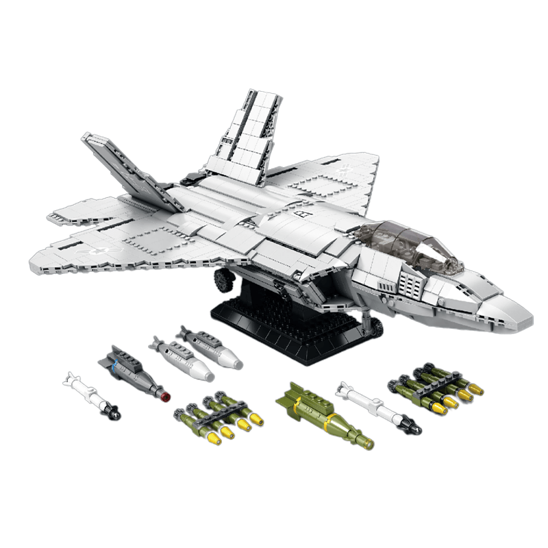 The Mega Fighter Jet Bundle 7846pcs