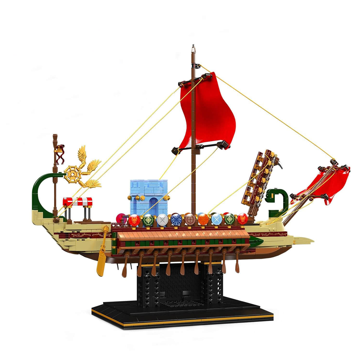 Golden Age Pirate Warship 1465pcs