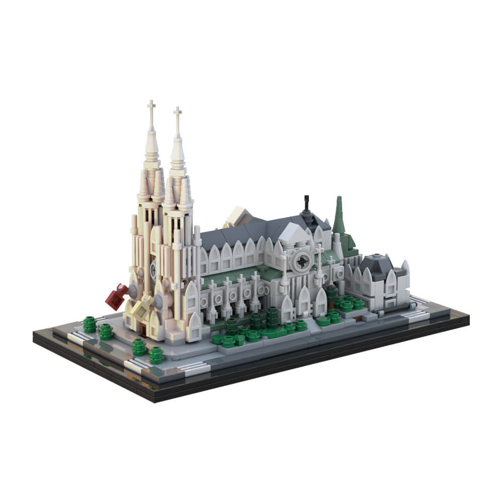 Saint Patrick's Cathedral 1:800 843pcs