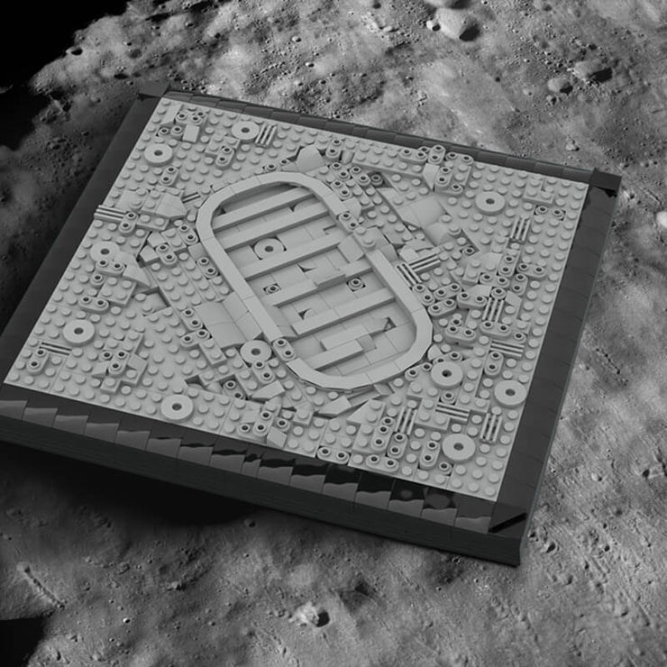 Footprint on the Moon 665pcs