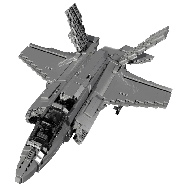 The Mega Fighter Jet Bundle 7846pcs