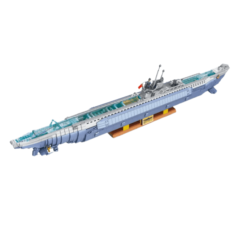 VIIC U-552 Submarine 6171pcs