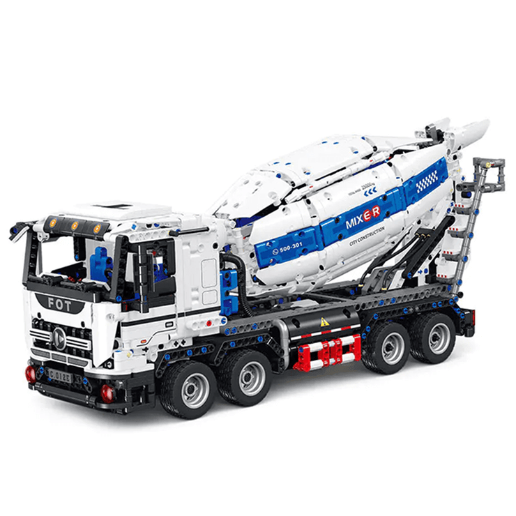 Remote Controlled Cement Truck 2431pcs