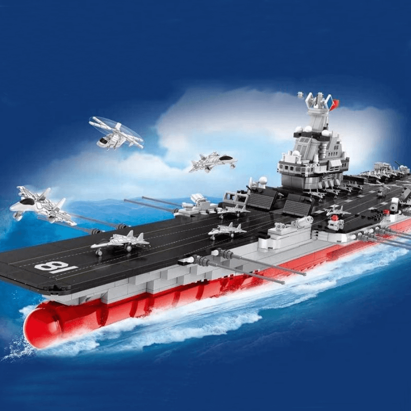 003 Aircraft Carrier 3017pcs