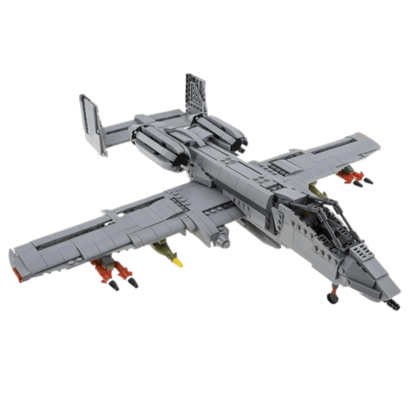 A-10 Ground Attack Aircraft 1049pcs