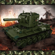 Remote controlled KV-2 tank 897pcs