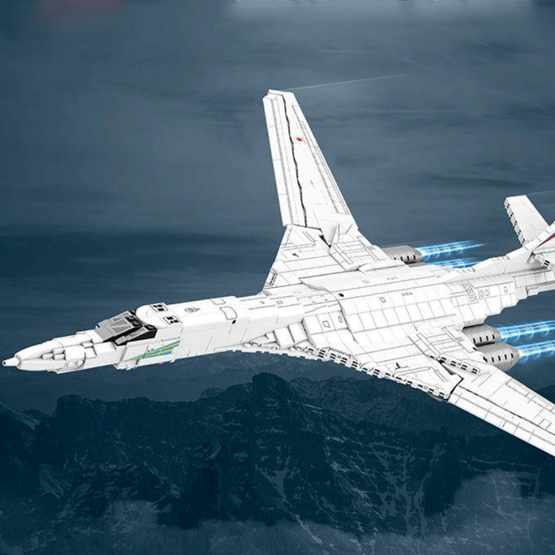 TU-160 Strategic Bomber 1597pcs