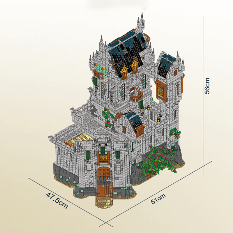 European Medieval Castle 8602pcs