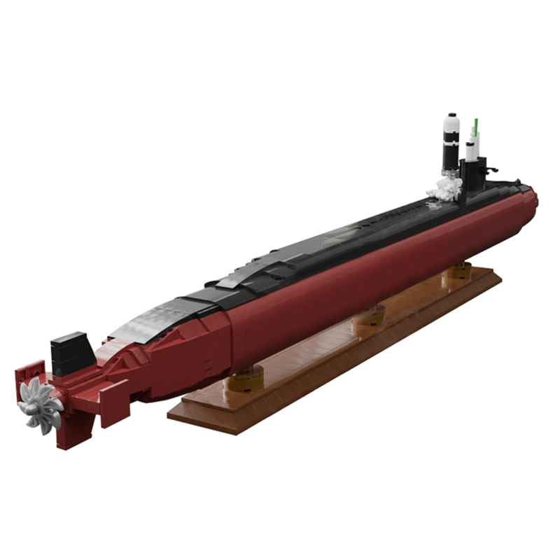 Ohio-Class Submarine 1704pcs