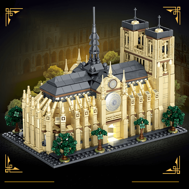 Notre Dame Cathedral 1756pcs