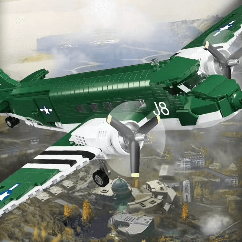 C47 Transport Aircraft 865pcs