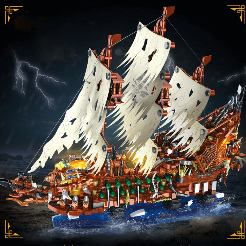 Flying Ghost Ship 2158pcs