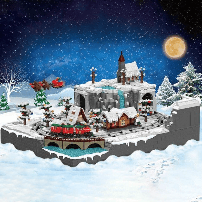 Christmas Train Fun Park 4233pcs