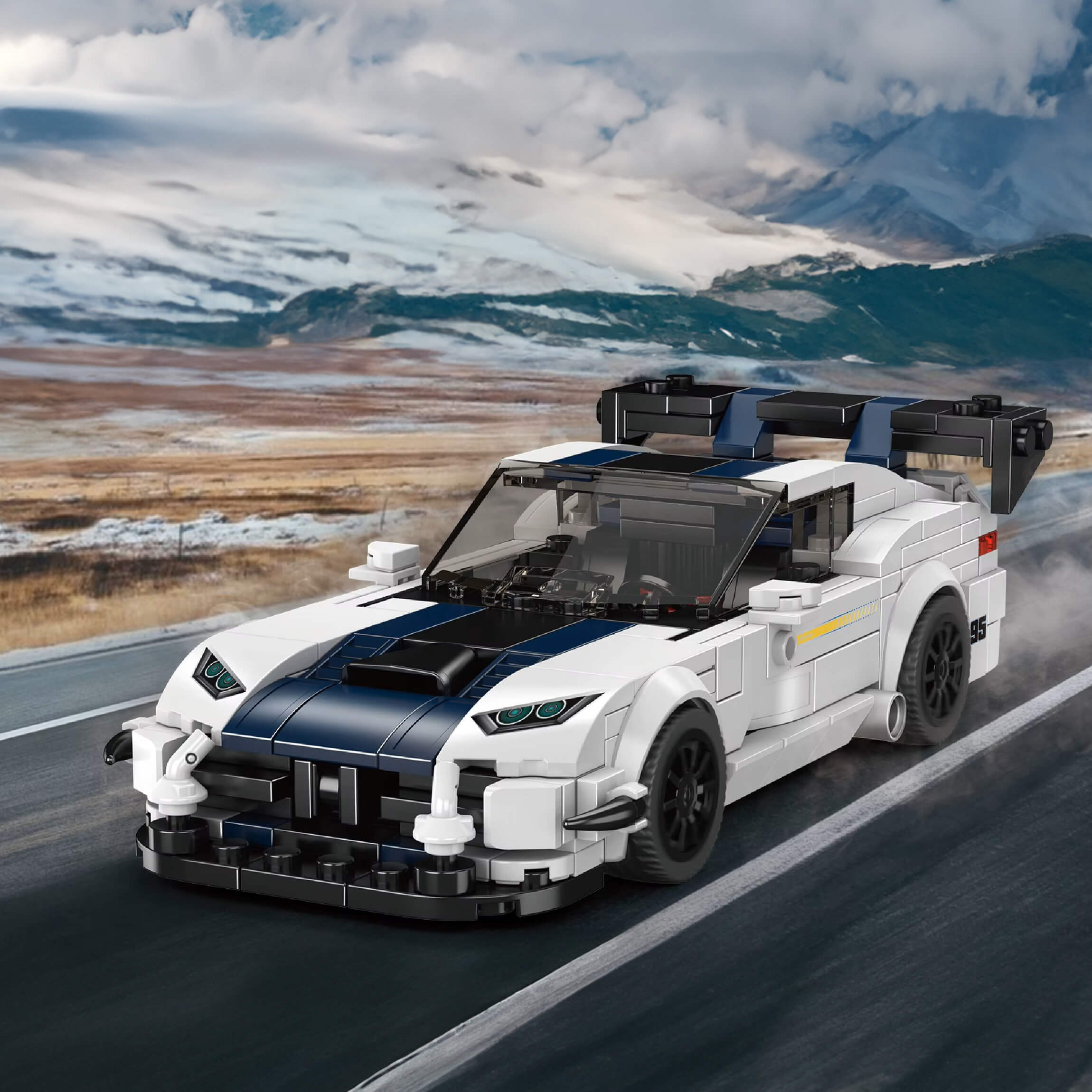 City Sports Car with Display 431pcs