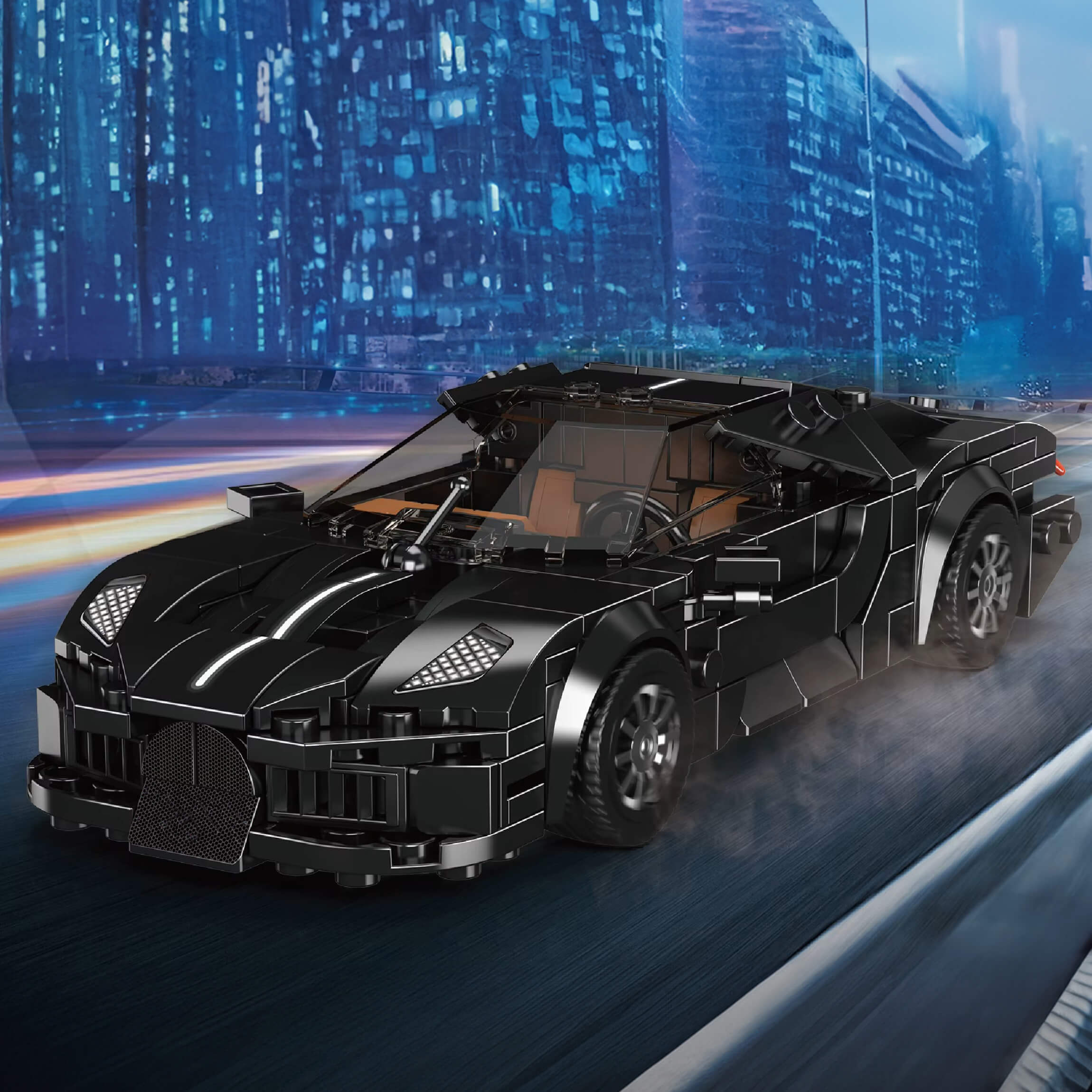 The Black Mamba Hypercar 410pcs