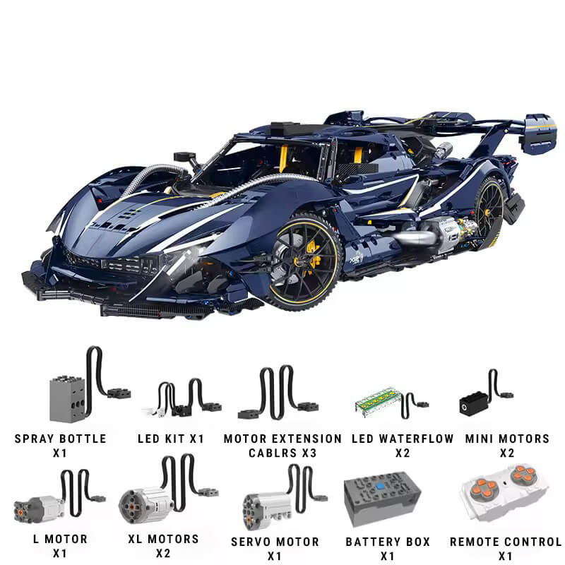 Midnight Edition "Intense Emotion" Hypercar 3655pcs