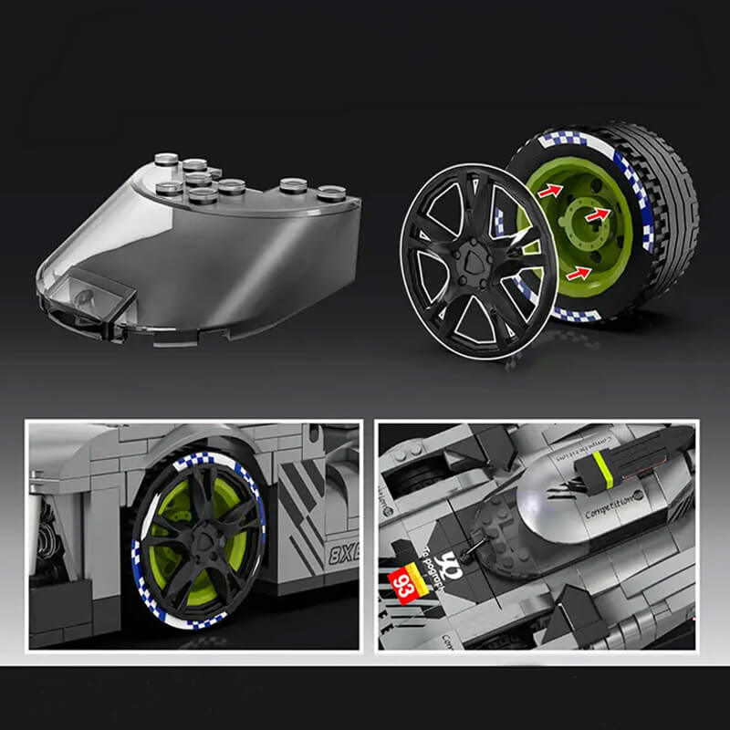 24h French Racecar 1027pcs