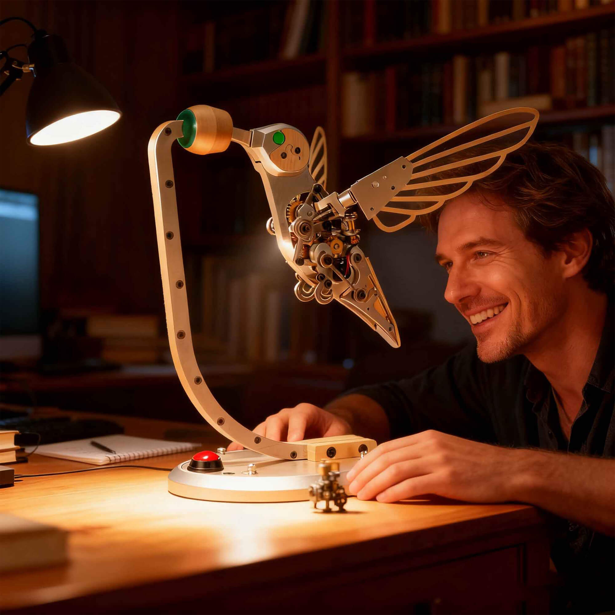 The Radiant Hummingbird - Metal Construction Set