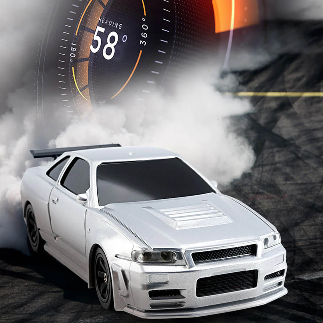 Drifting R34 Godzilla