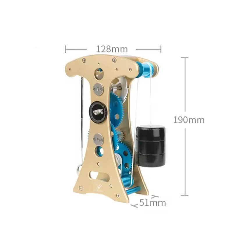 Galileo Pendulum Clock - Metal Construction Set