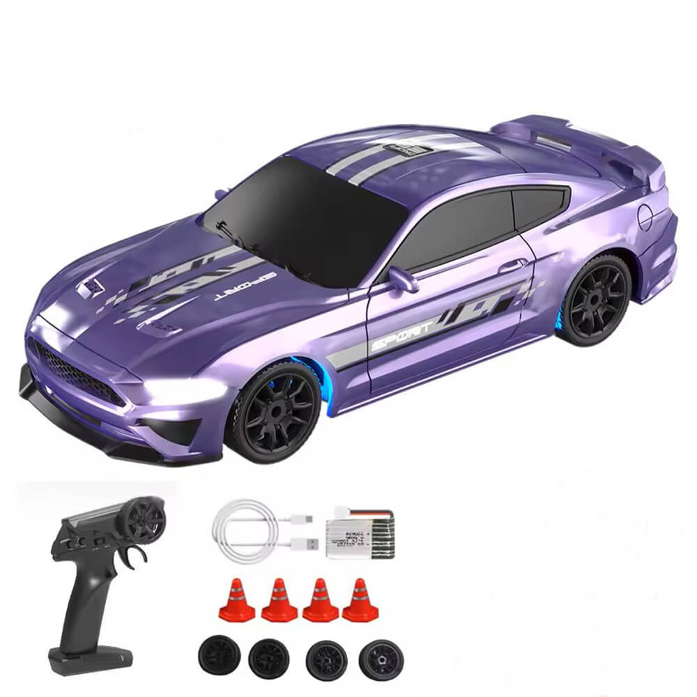 Purple Drifting American Icon