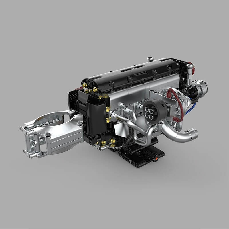 Single Turbo Japanese Inline 6 Engine 973pcs