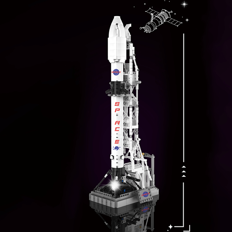 Moon Landing Program Rocket X 868pcs