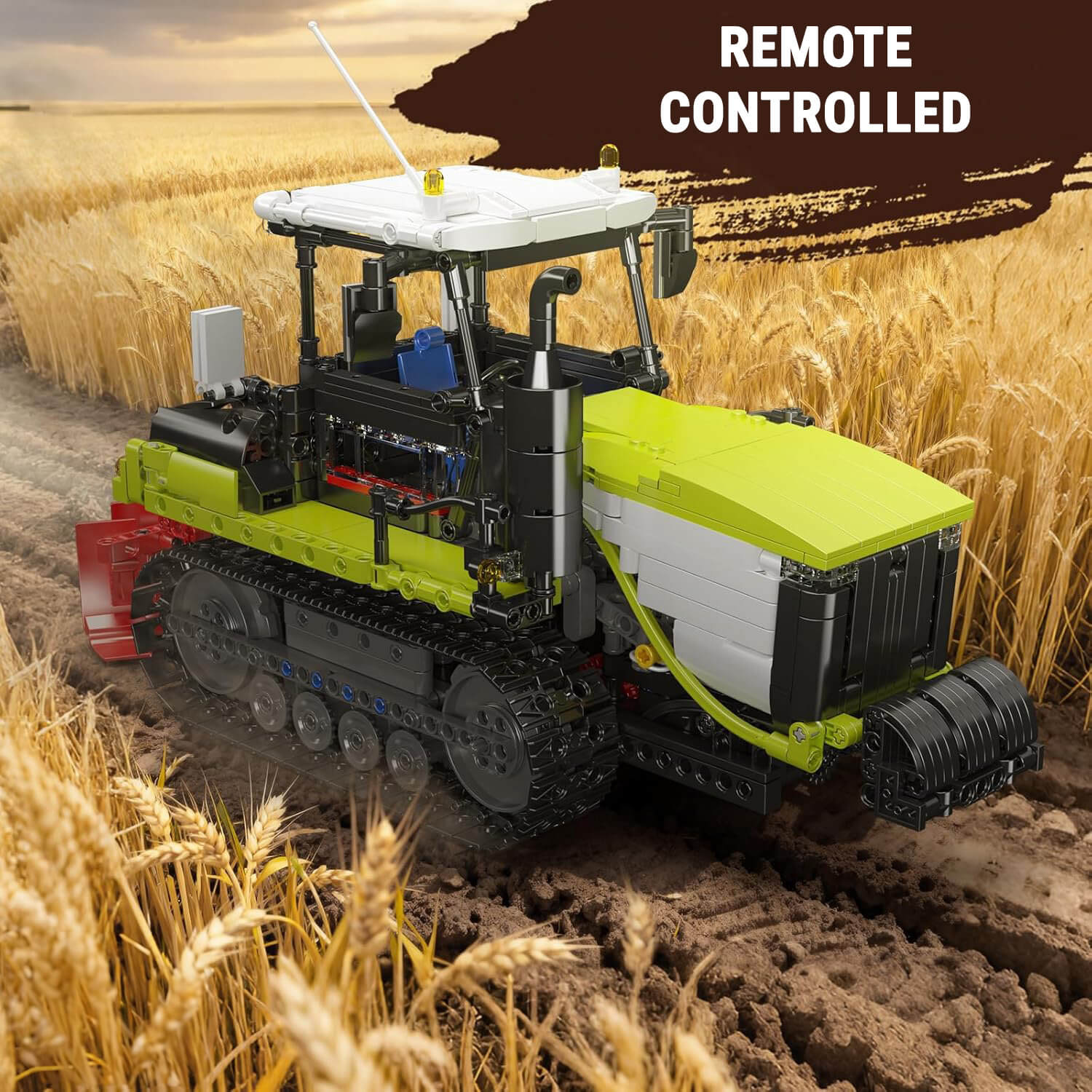 Remote Controlled Crawler Tractor 1356cs