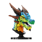 Rainbow Dragon Head 2581pcs