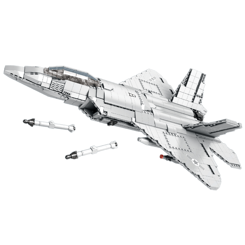 The Mega Fighter Jet Bundle 7846pcs