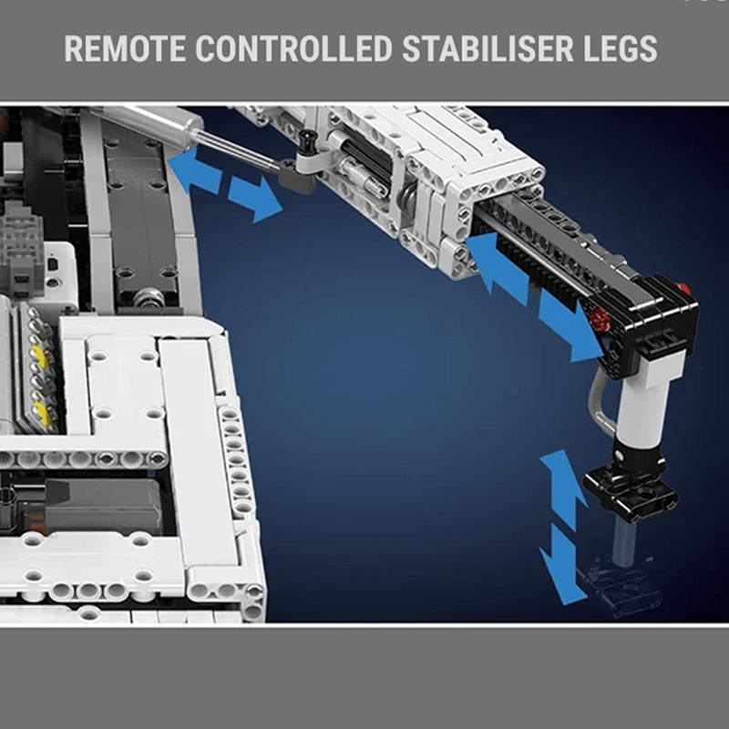 Heavy Duty Remote Controlled Crane V2 8505pcs – TheBlockZone