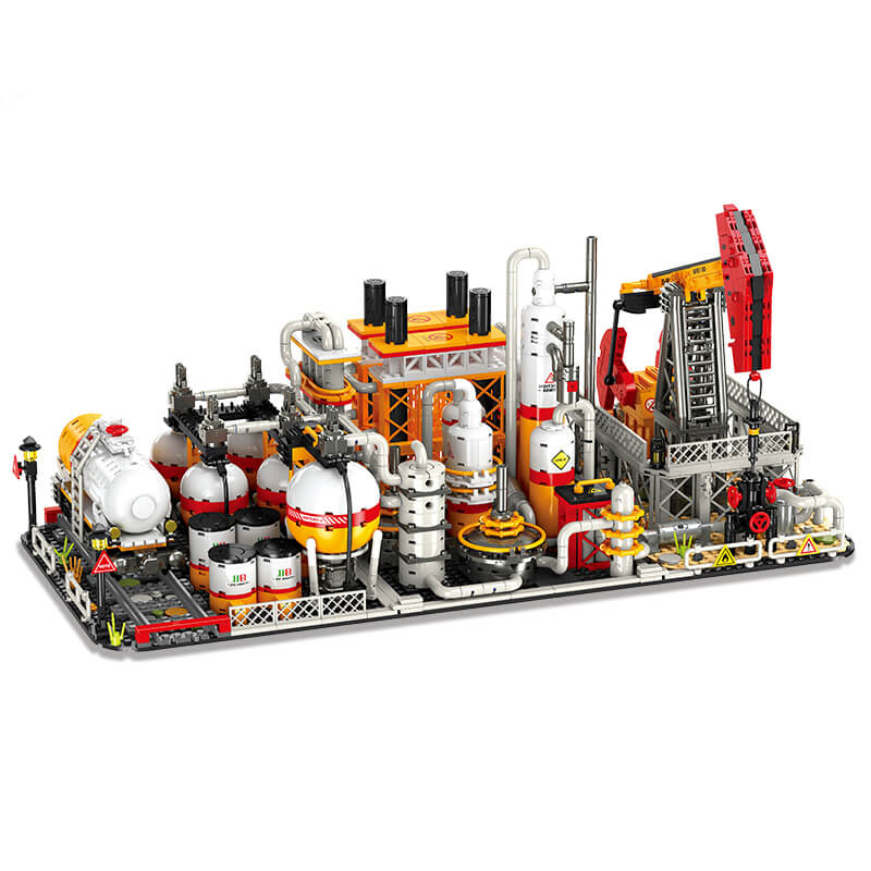 Industrial Oil Refinery Complex 2140pcs