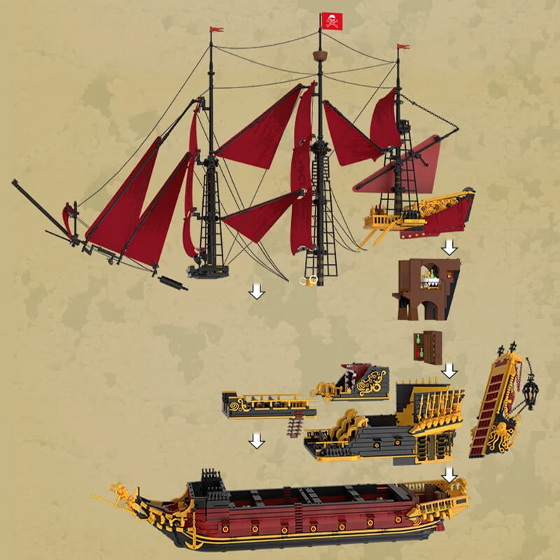 The Queen Anne's Revenge 5665pcs
