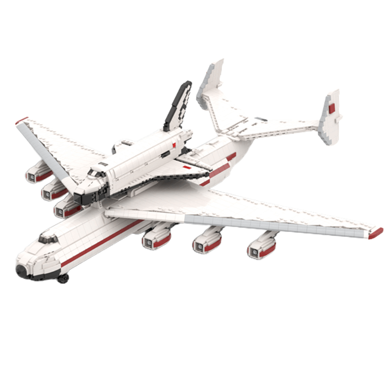 1:110 Buran with Antonov AN-225 Carrierplane 4176pcs