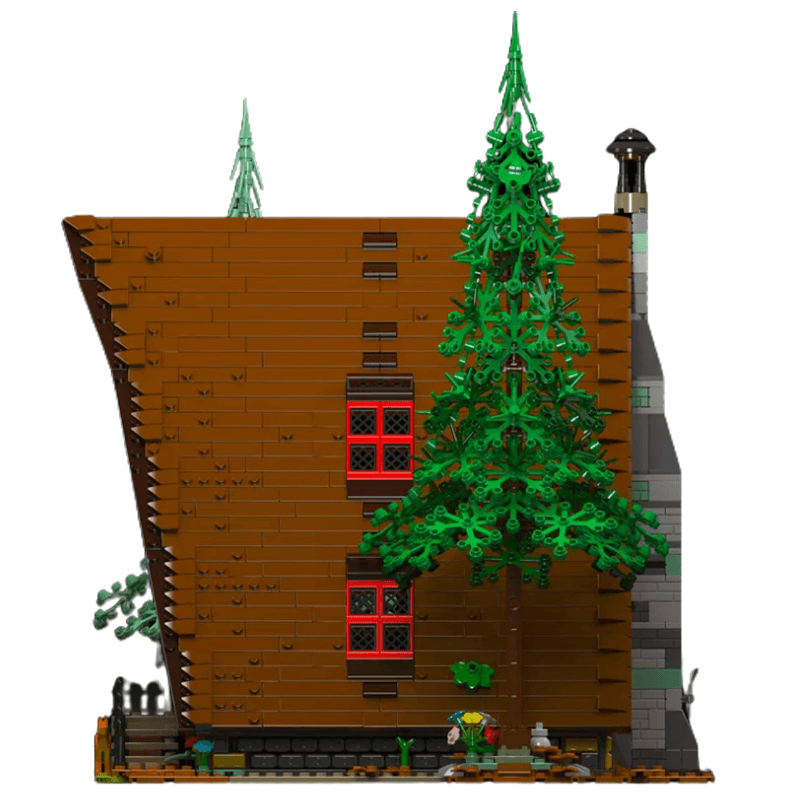 Wooden Cabin In The Woods 3397pcs