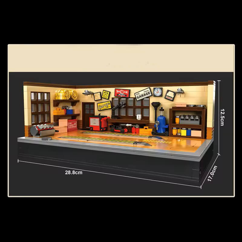Retro Auto Repair Shop 749pcs