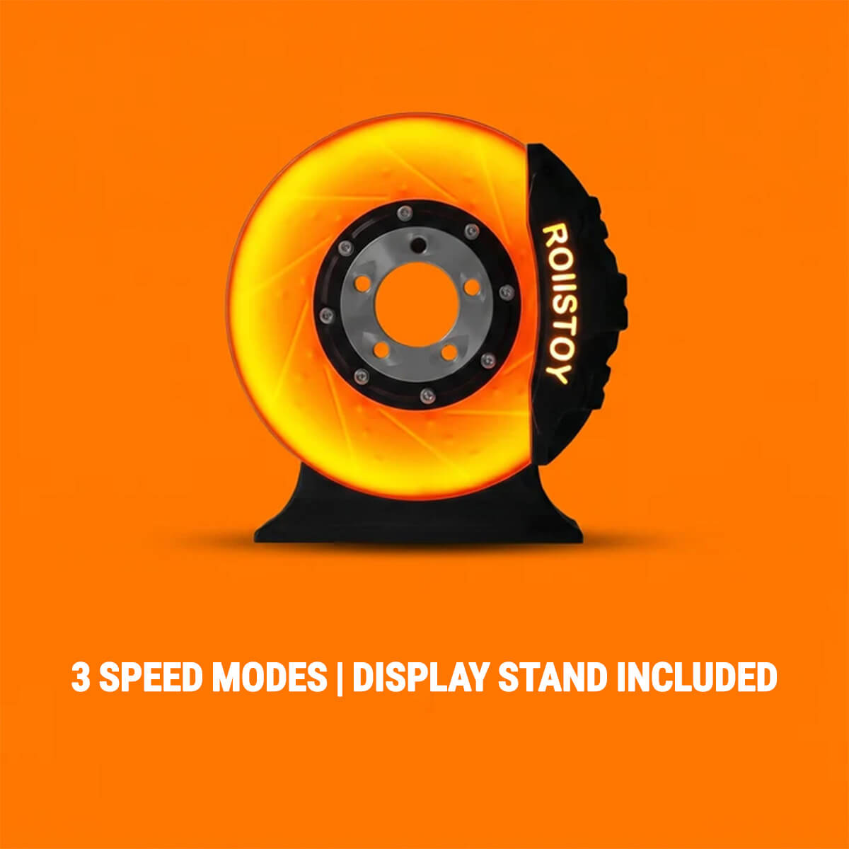 Rotating LED Brake Disc
