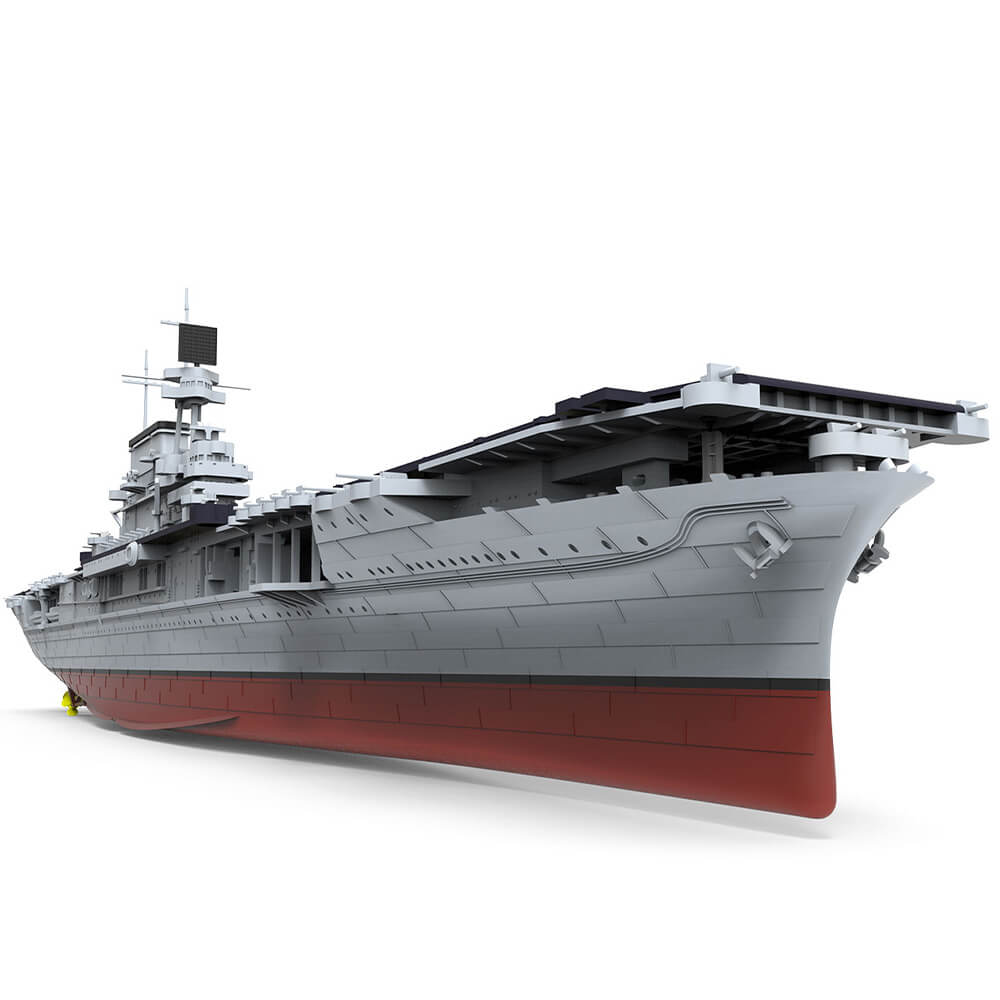 USS Enterprise CV6 Carrier 1:700 Scale - Construction Set