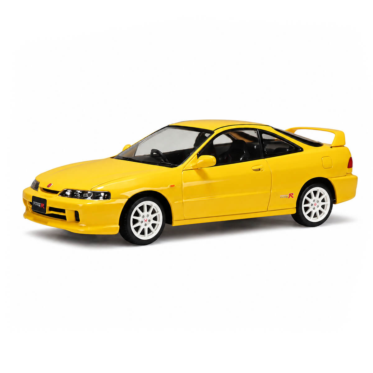 Sunlight Yellow Honda Integra Type R 1:32 Scale - Construction Set