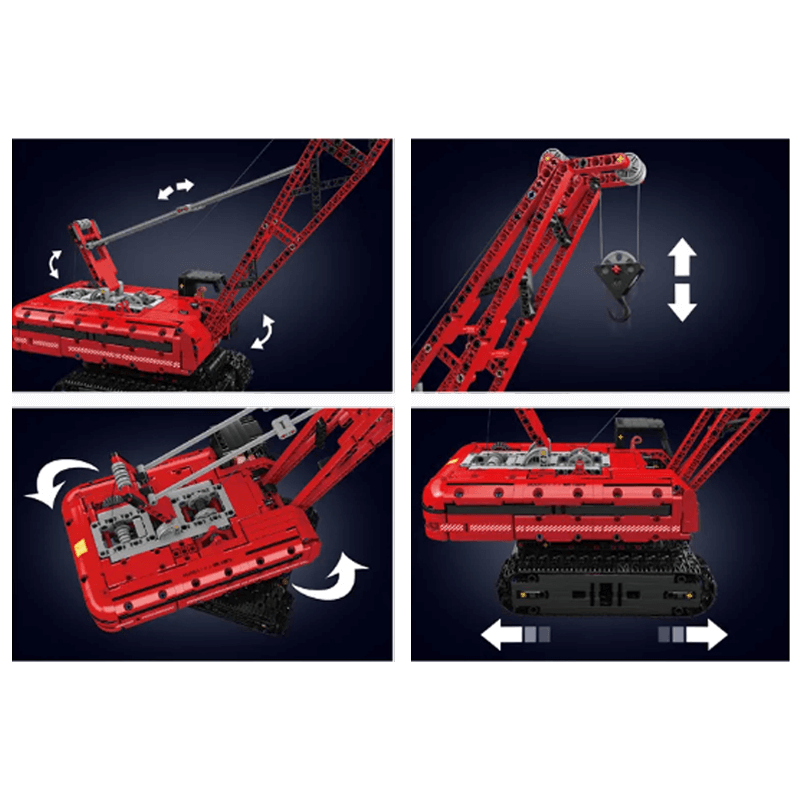 Remote Controlled Dragline 1291pcs