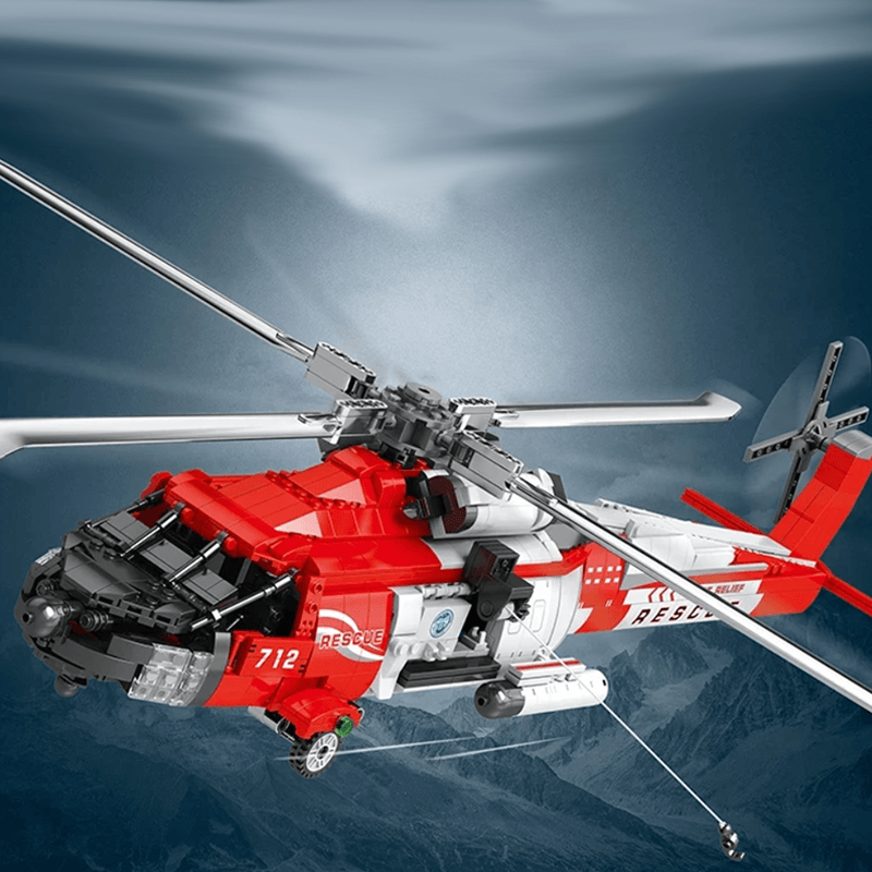 HH-60J Search And Rescue Aircraft 1136pcs