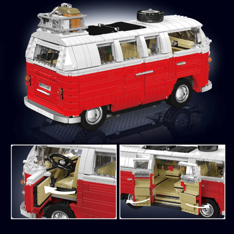 Vintage Campervan 2055pcs