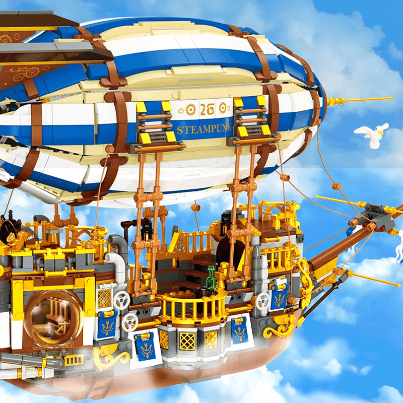 SteamPunk Airship 3271pcs