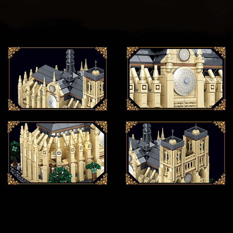 Notre Dame Cathedral 1756pcs